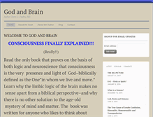 Tablet Screenshot of godandbrain.com